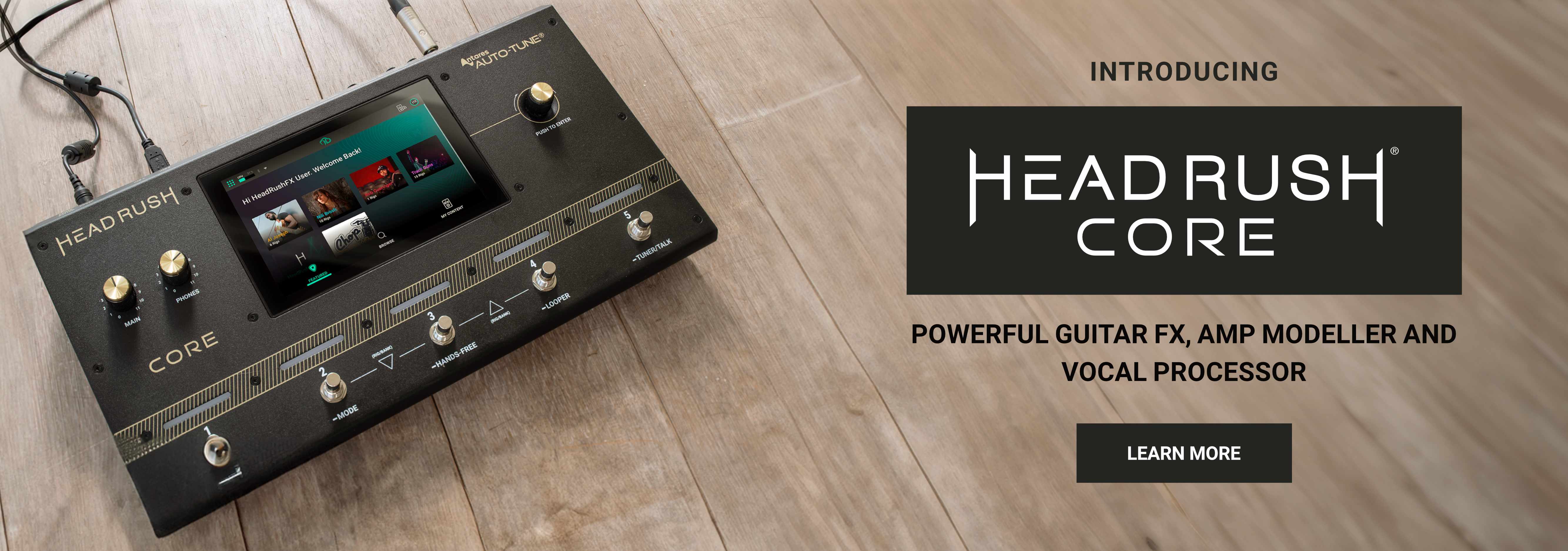 Headrush Core Now Available