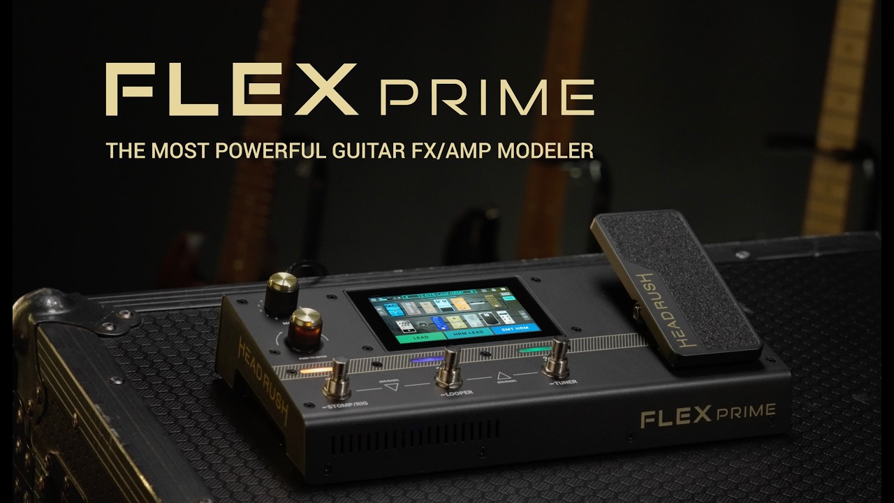 Introducing HeadRush Flex Prime Multi-FX Processor
