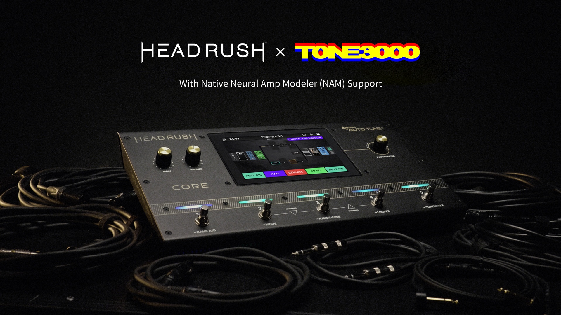 HeadRush + NAM /TONE3000 Promo Video