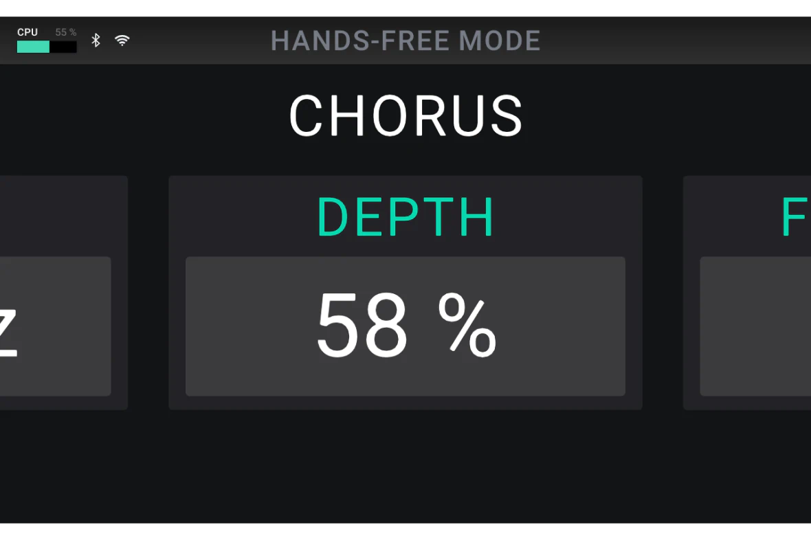 Convenient Pedal Modes and Hands-Free Editing